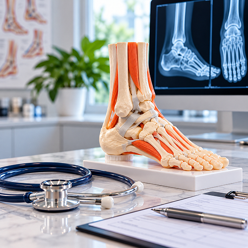 Podiatrist providing personalized foot and ankle care