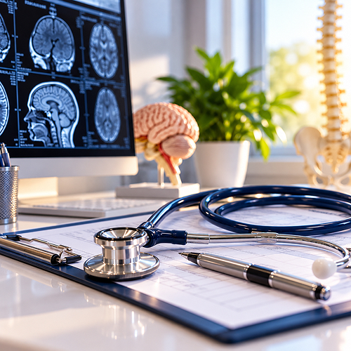 Physician providing personalized patient care