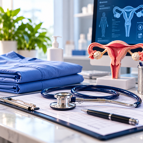 Nurse practitioner providing personalized women's healthcare