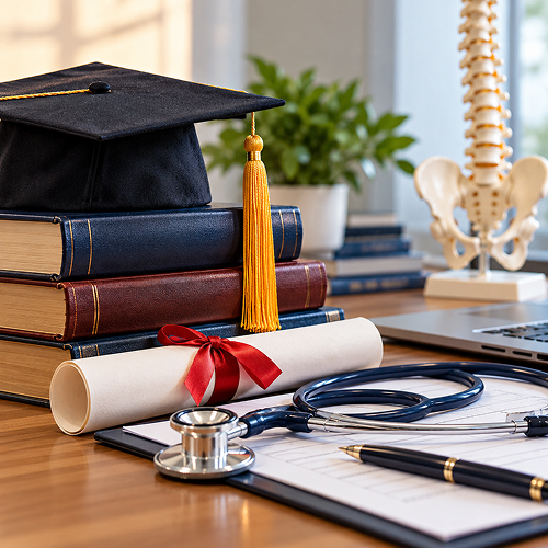 Physician providing personalized patient care